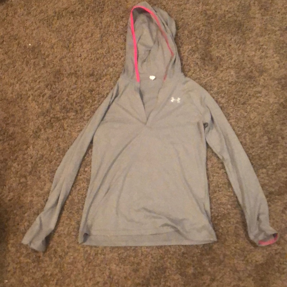 under armour hooded long sleeve